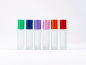 Preview: Roll-On-Flasche Säuremattiert 10 ml - Deckel Color